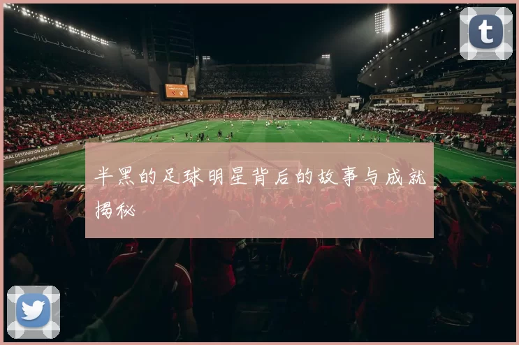 半黑的足球明星背后的故事与成就揭秘